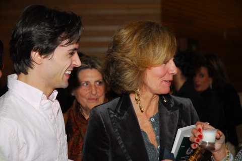 Joyería Olazabal con el  bailarín Ángel Corella en el Auditorio Kursaal [14/12/2006]