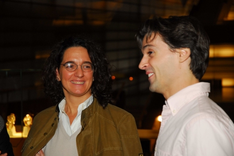 J Olazabal Jeweller's with dancer Ángel Corella at the Kursaal Auditorium [2006/12/14]