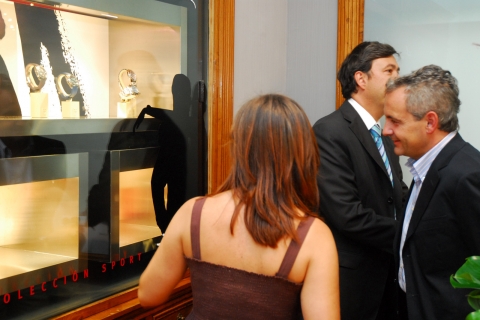 Presentation of Tudor at Olazabal Jeweller's to mark the San Sebastian International Film Festival [2007/09/14]