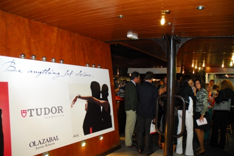 Presentación de Tudor en Joyería Olazabal con motivo del Festival Internacional de Cine de San Sebastián [14/09/2007]