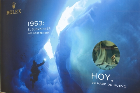 Présentation du 50e anniversaire de la Montre Rolex Submariner Date à Bijouterie Olazabal [23/11/2010]