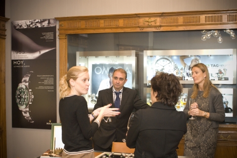 Presentation 50th anniversary of Rolex Submariner Date Watch at Olazabal Jeweller's [2010/11/23]