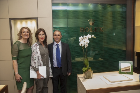 Inauguración del “Espacio Rolex” en Joyería Olazabal [09/07/2015]